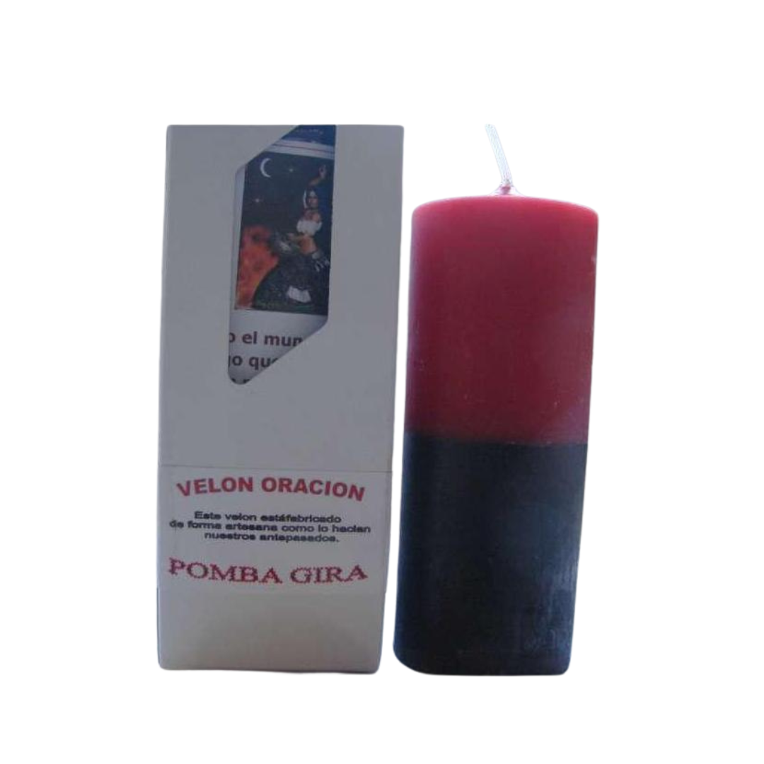 “Velón Oración Pomba Gira – Ritual de Amor, Pasión y Atracción”