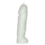 Vela Falo Blanco