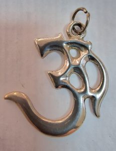 Colgante de plata del Símbolo OM