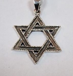 Estrella de David - Sestagrama. realizada en plata de ley 925