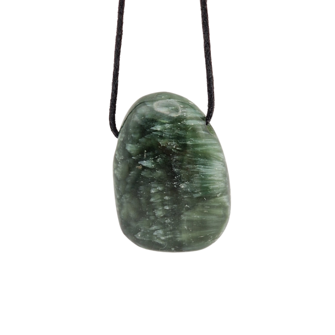 Colgante Mineral de Serafinita