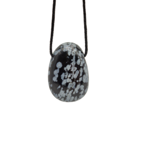 Colgante Mineral de Obsidiana Nevada