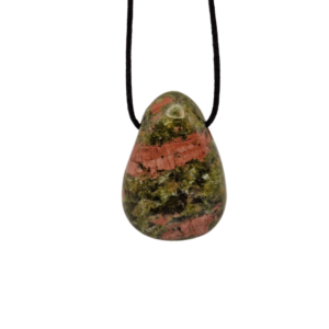 Colgante Mineral de Unakita