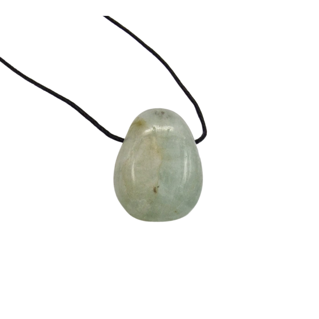 Colgante Mineral de Agua Marina