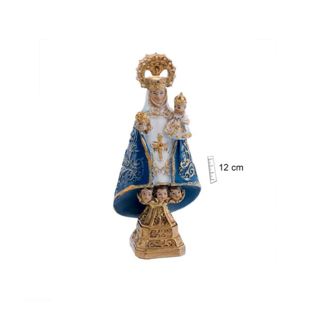 VIRGEN COVADONGA AZUL 12cm