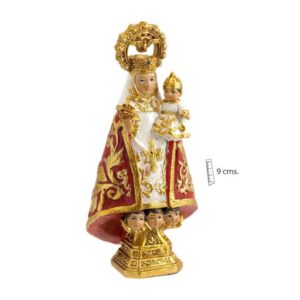 VIRGEN COVADONGA ROJA - 9cm