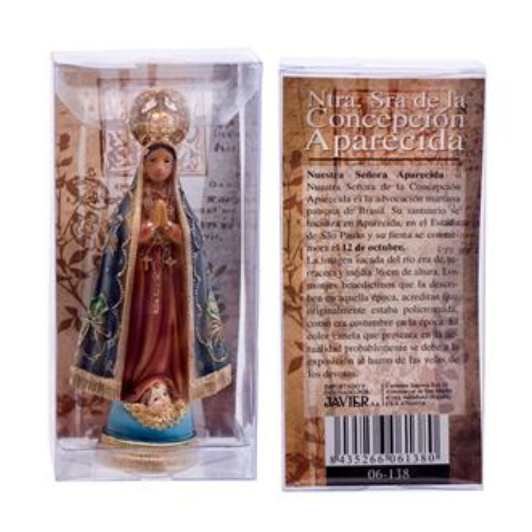 Nuestra Señora Concepción Aparecida - 11 cm - Imagen 3
