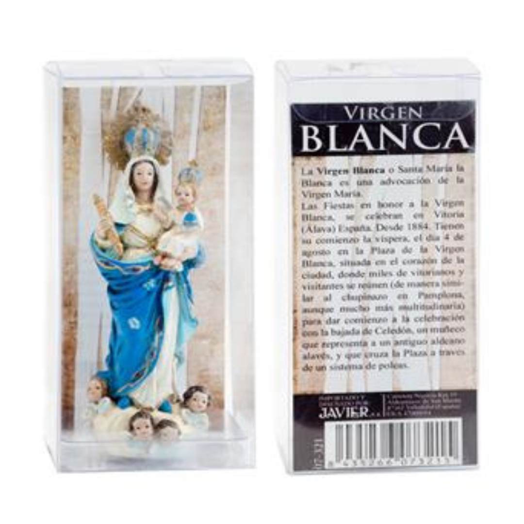 Virgen Blanca, Victoria - 11 cm - Imagen 3