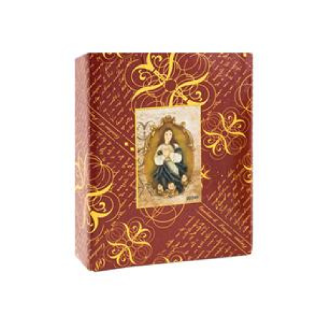 Virgen la Inmaculada - placa 12 cm - Imagen 3