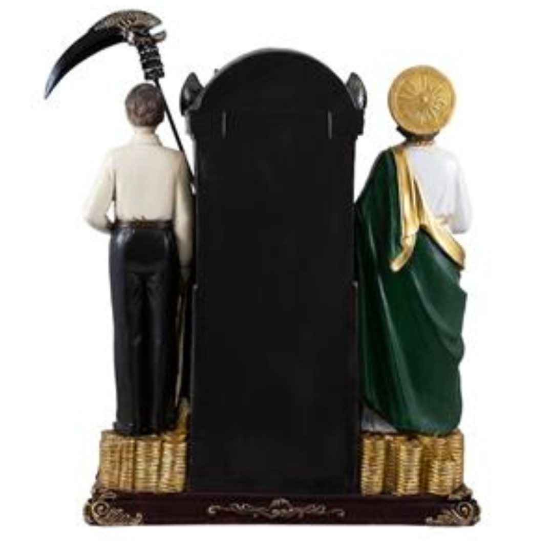 Santa Muerte + Valverde +Judas Tadeo - 35 cm - Imagen 3