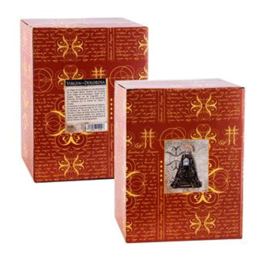 Virgen La Dolorosa - 25 cm. - Imagen 4