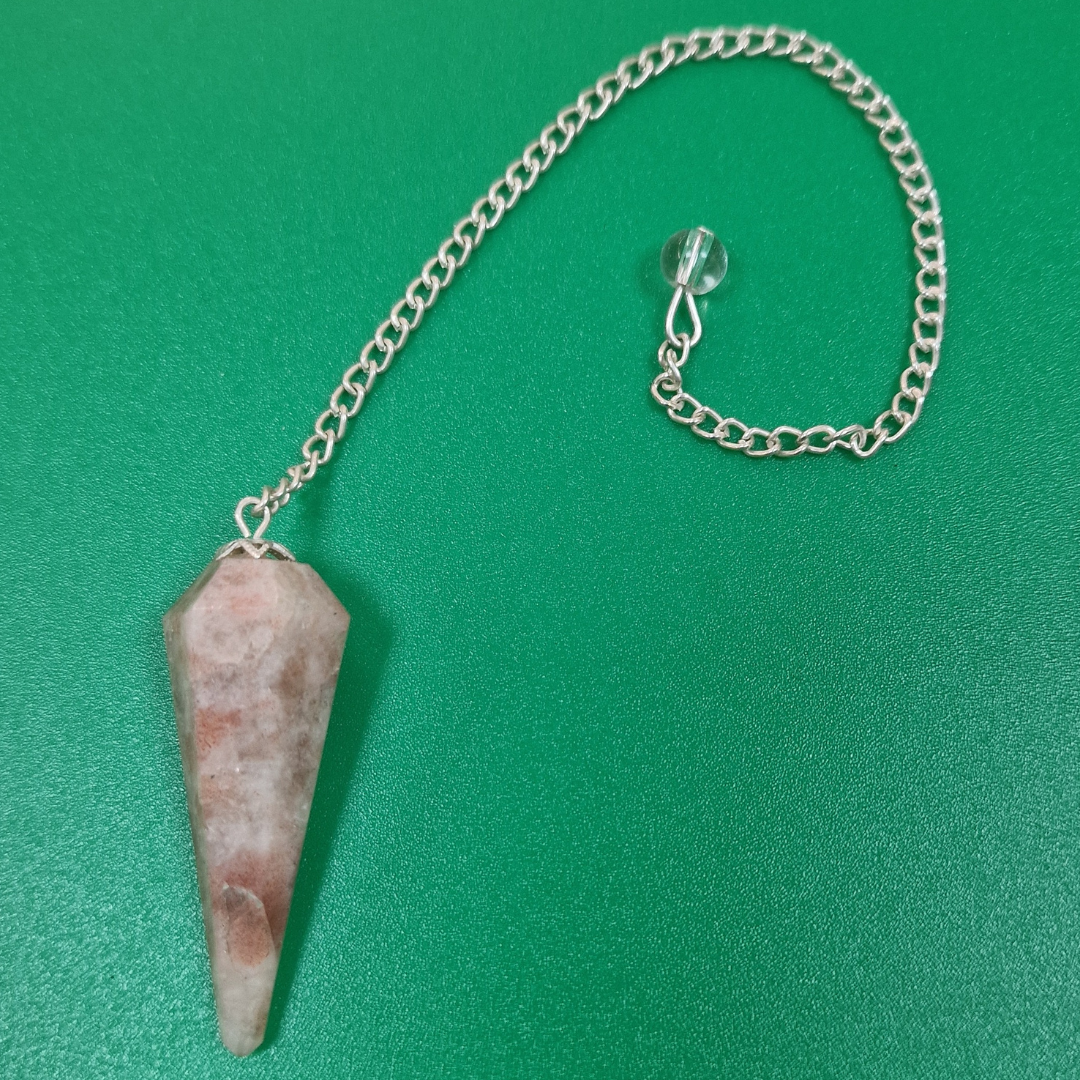 Péndulo de Mineral Piedra del Sol